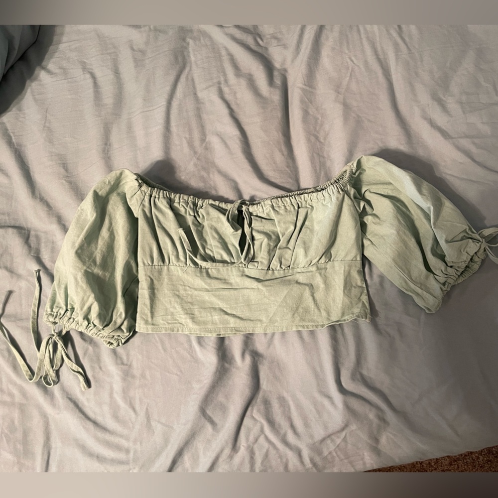 Boohoo crop top